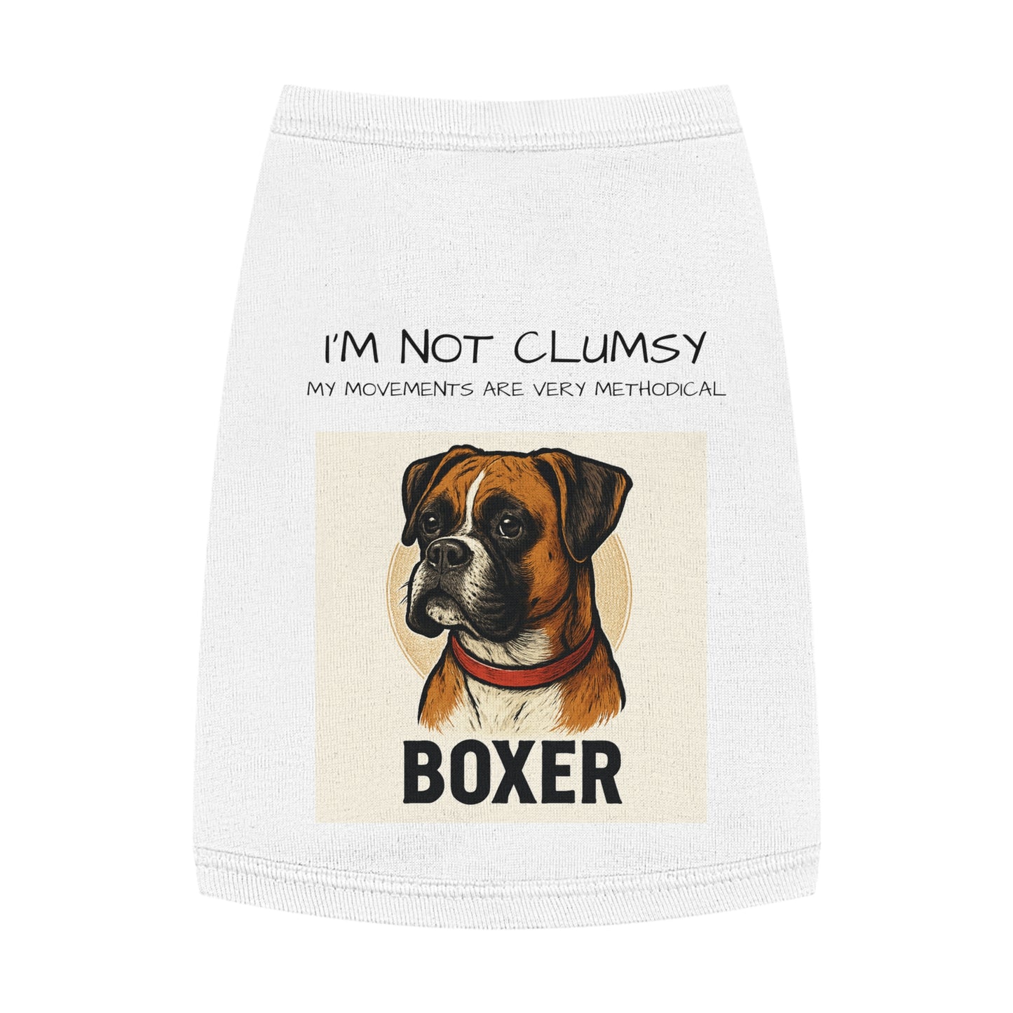Stylish Boxer Pet Tank Top - Funny Dog Apparel, Perfect for Daily Walks, Pet Parties, Summer Fun, Gifts for Dog Lovers