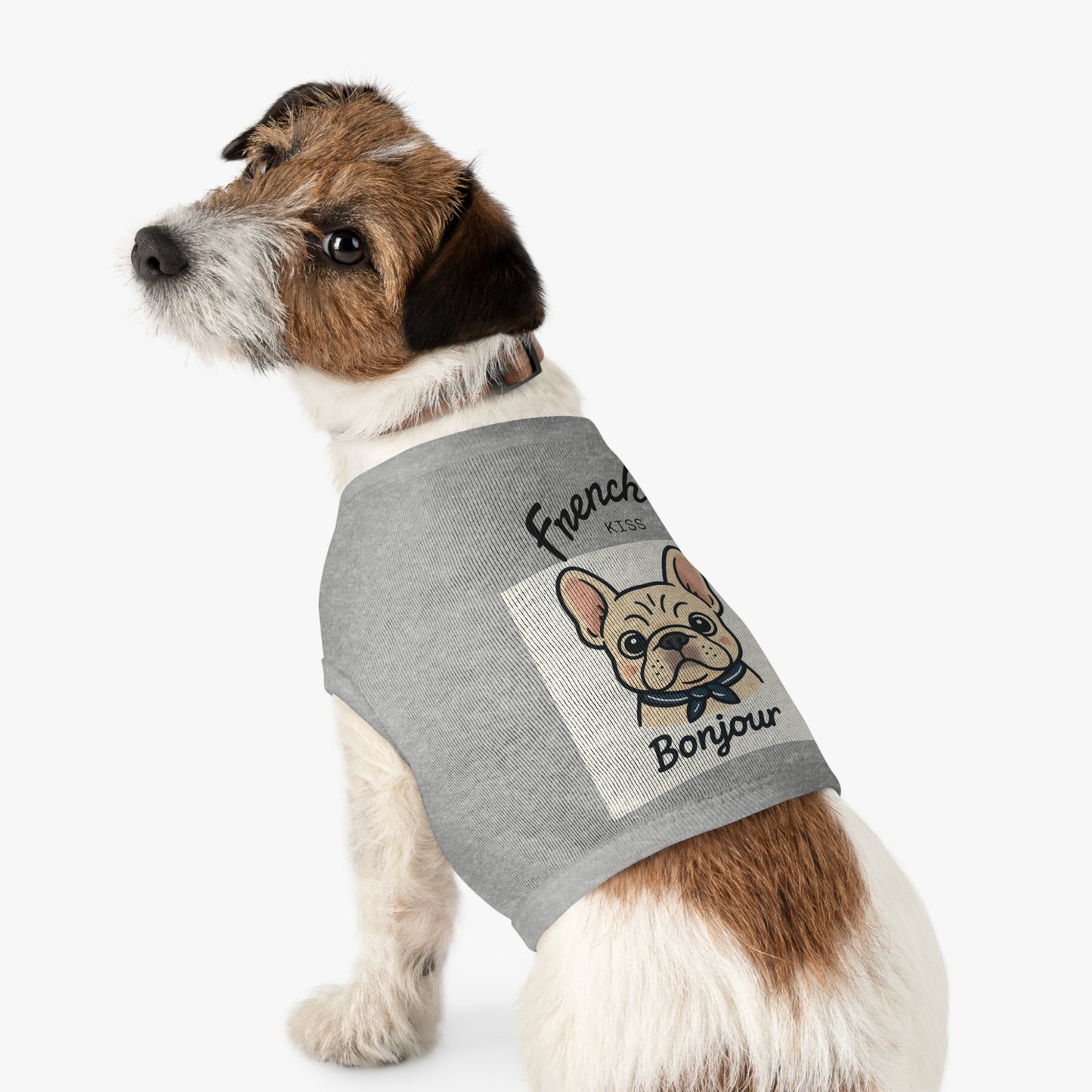 Chic French Bulldog Pet Tank Top - Cute Dog Apparel, Summer Style, Pet Fashion, Gifts for Dog Lovers, Adorable Outfit