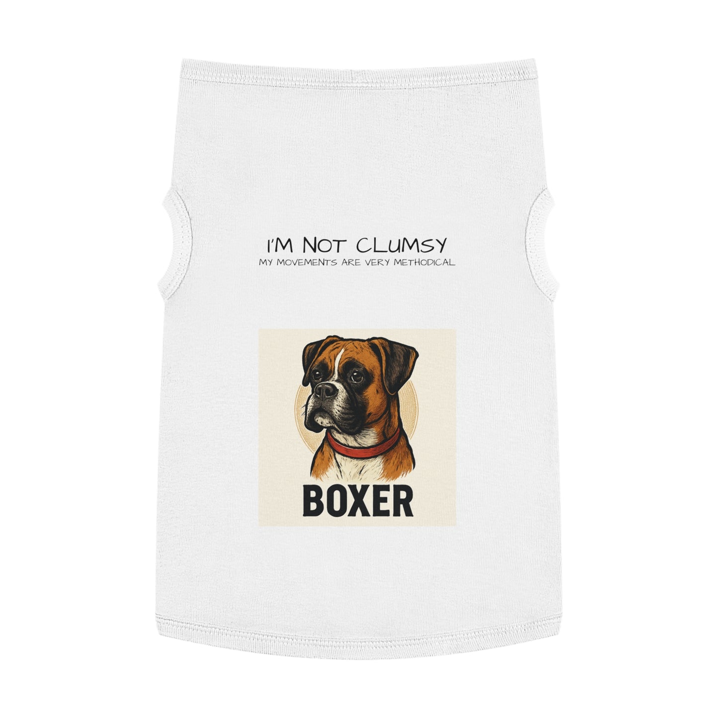 Stylish Boxer Pet Tank Top - Funny Dog Apparel, Perfect for Daily Walks, Pet Parties, Summer Fun, Gifts for Dog Lovers