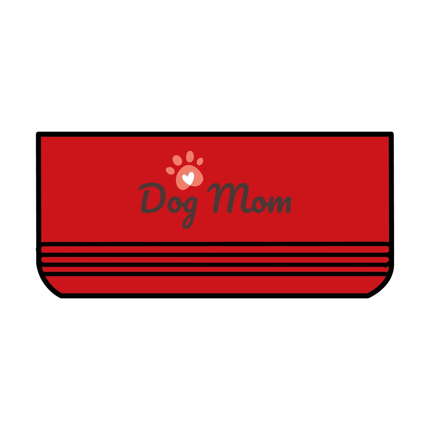 Dog Bowl for Dog Moms | Pet Feeding Dish for Dog Owners | Gift for Pet Lovers, Dog Mom Gift, Dog Bowl, 18oz Pet Bowl