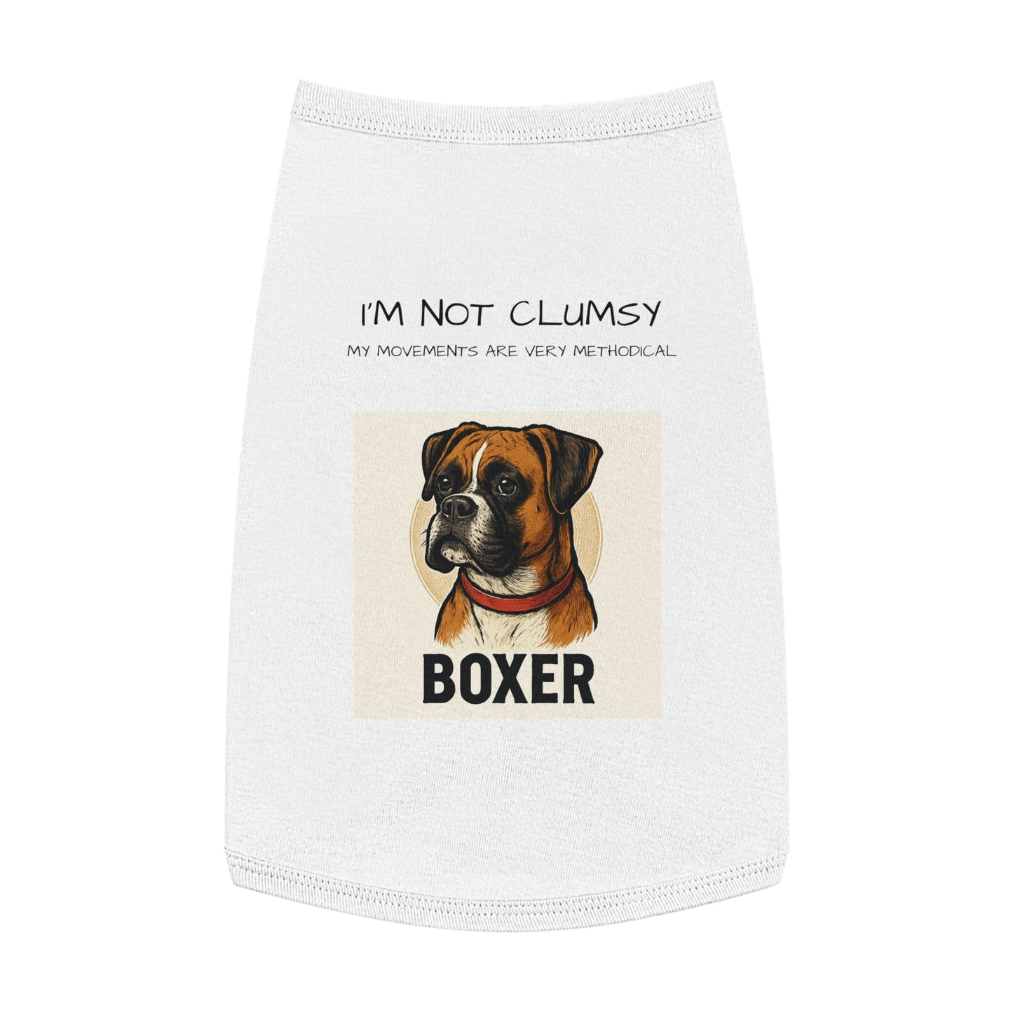 Stylish Boxer Pet Tank Top - Funny Dog Apparel, Perfect for Daily Walks, Pet Parties, Summer Fun, Gifts for Dog Lovers