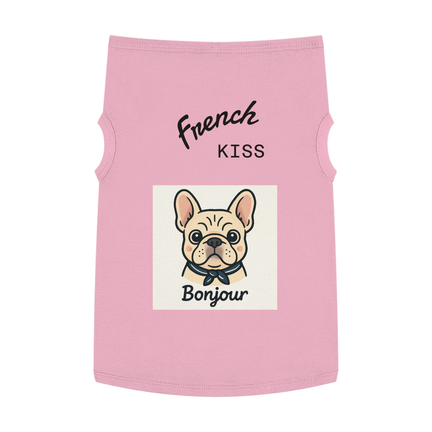 Chic French Bulldog Pet Tank Top - Cute Dog Apparel, Summer Style, Pet Fashion, Gifts for Dog Lovers, Adorable Outfit