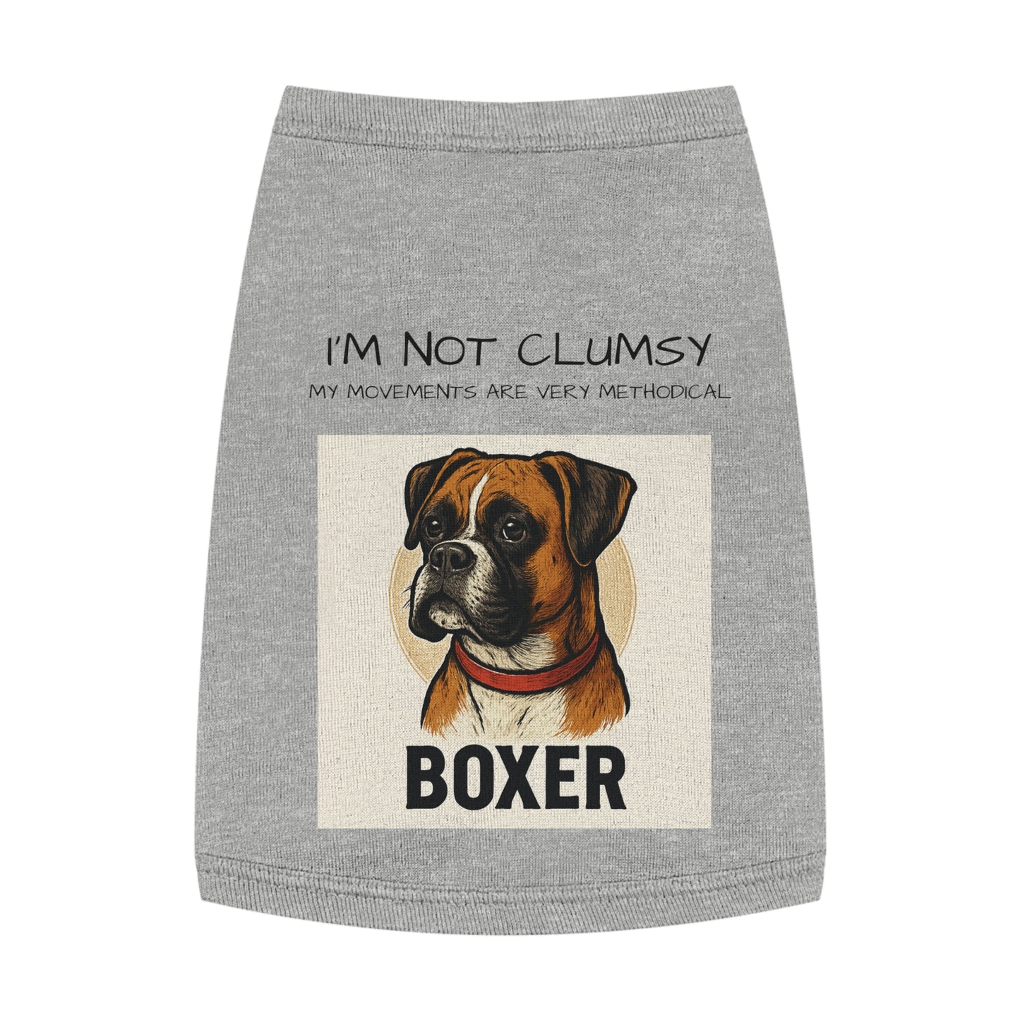 Stylish Boxer Pet Tank Top - Funny Dog Apparel, Perfect for Daily Walks, Pet Parties, Summer Fun, Gifts for Dog Lovers