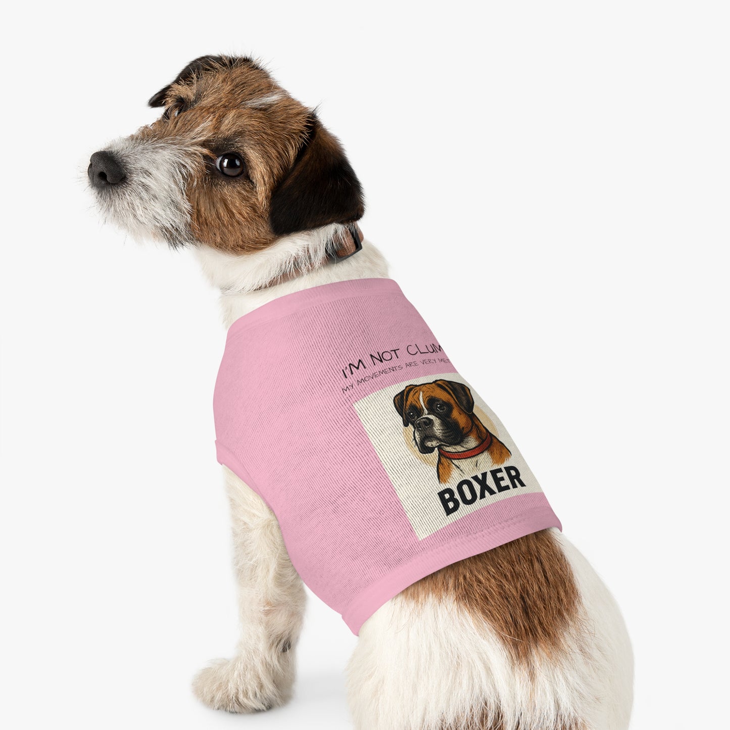 Stylish Boxer Pet Tank Top - Funny Dog Apparel, Perfect for Daily Walks, Pet Parties, Summer Fun, Gifts for Dog Lovers