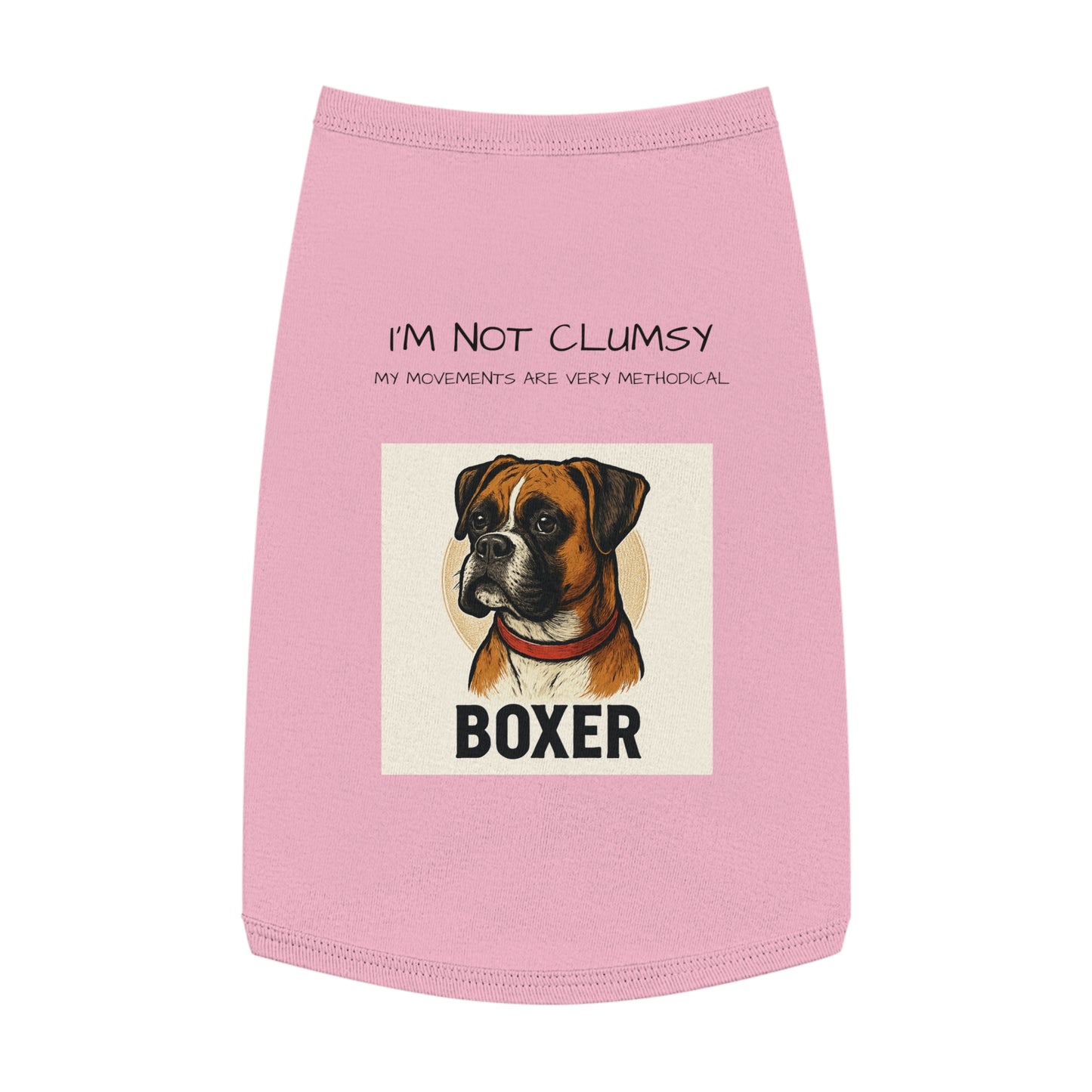 Stylish Boxer Pet Tank Top - Funny Dog Apparel, Perfect for Daily Walks, Pet Parties, Summer Fun, Gifts for Dog Lovers