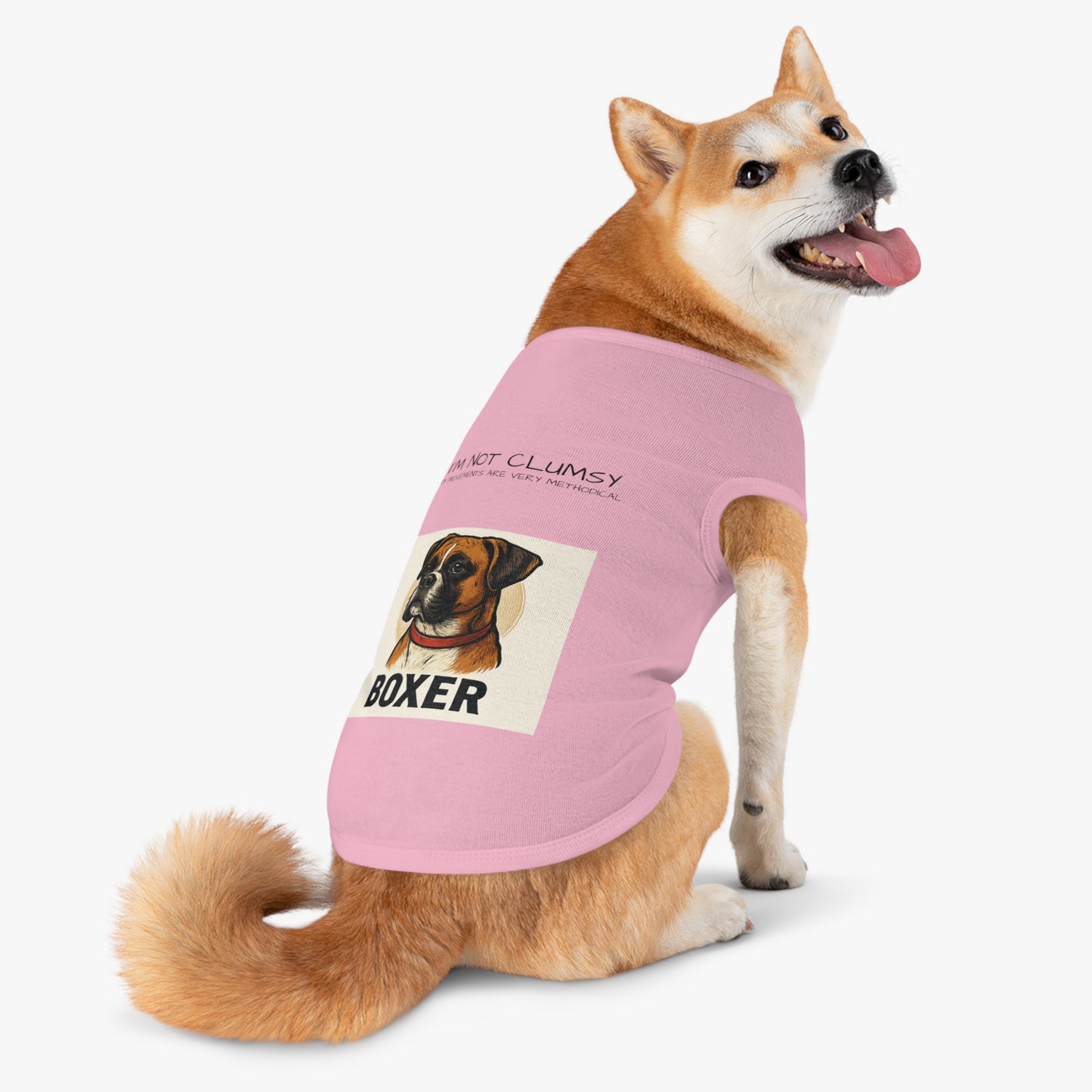 Stylish Boxer Pet Tank Top - Funny Dog Apparel, Perfect for Daily Walks, Pet Parties, Summer Fun, Gifts for Dog Lovers