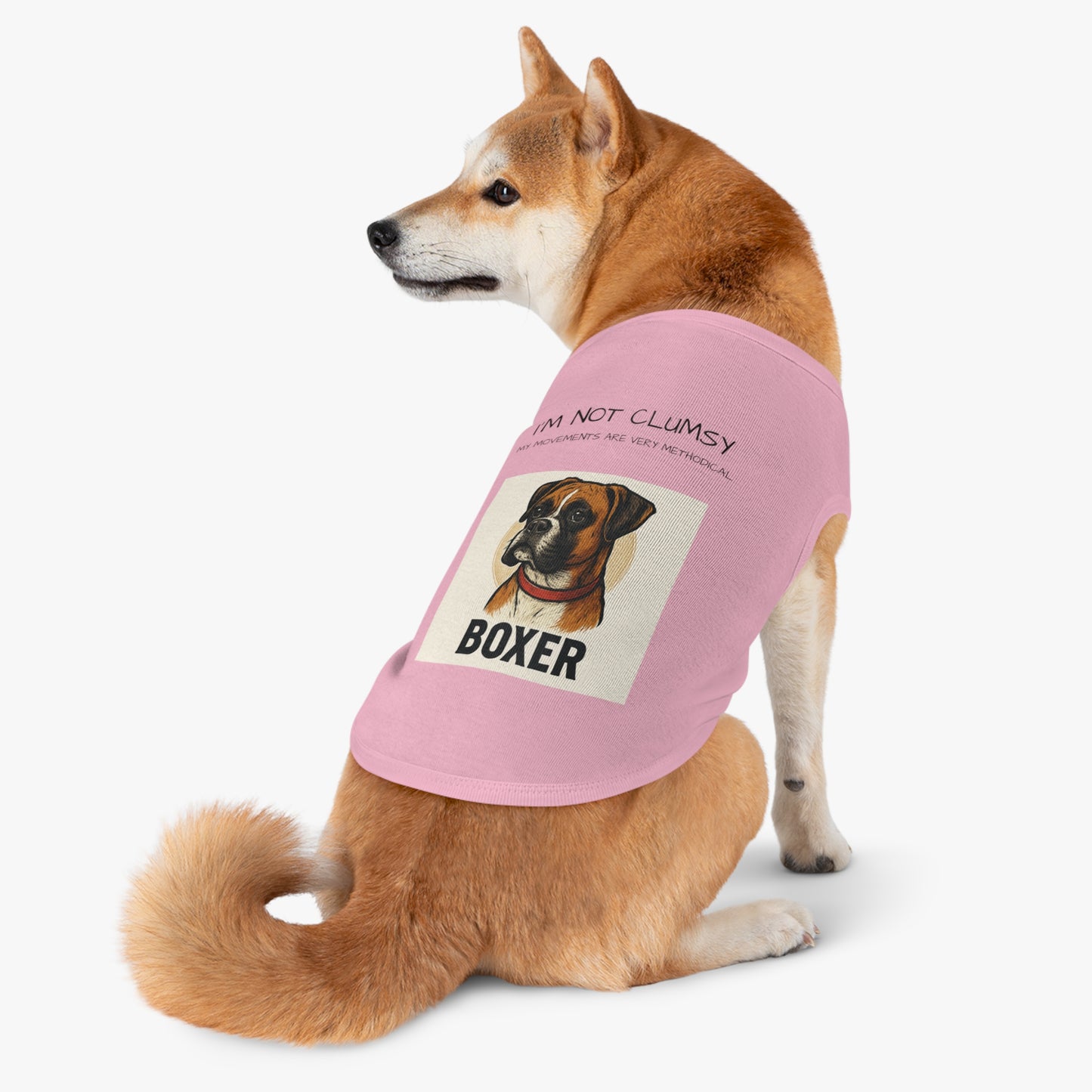 Stylish Boxer Pet Tank Top - Funny Dog Apparel, Perfect for Daily Walks, Pet Parties, Summer Fun, Gifts for Dog Lovers