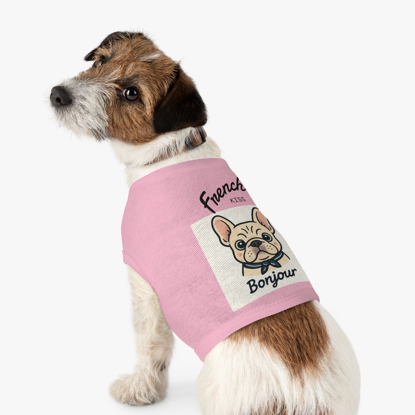 Chic French Bulldog Pet Tank Top - Cute Dog Apparel, Summer Style, Pet Fashion, Gifts for Dog Lovers, Adorable Outfit
