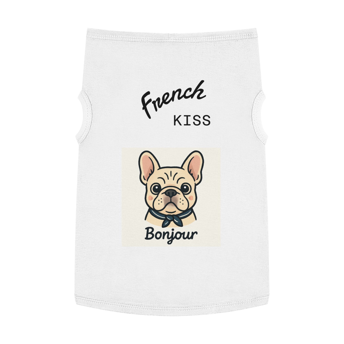 Chic French Bulldog Pet Tank Top - Cute Dog Apparel, Summer Style, Pet Fashion, Gifts for Dog Lovers, Adorable Outfit