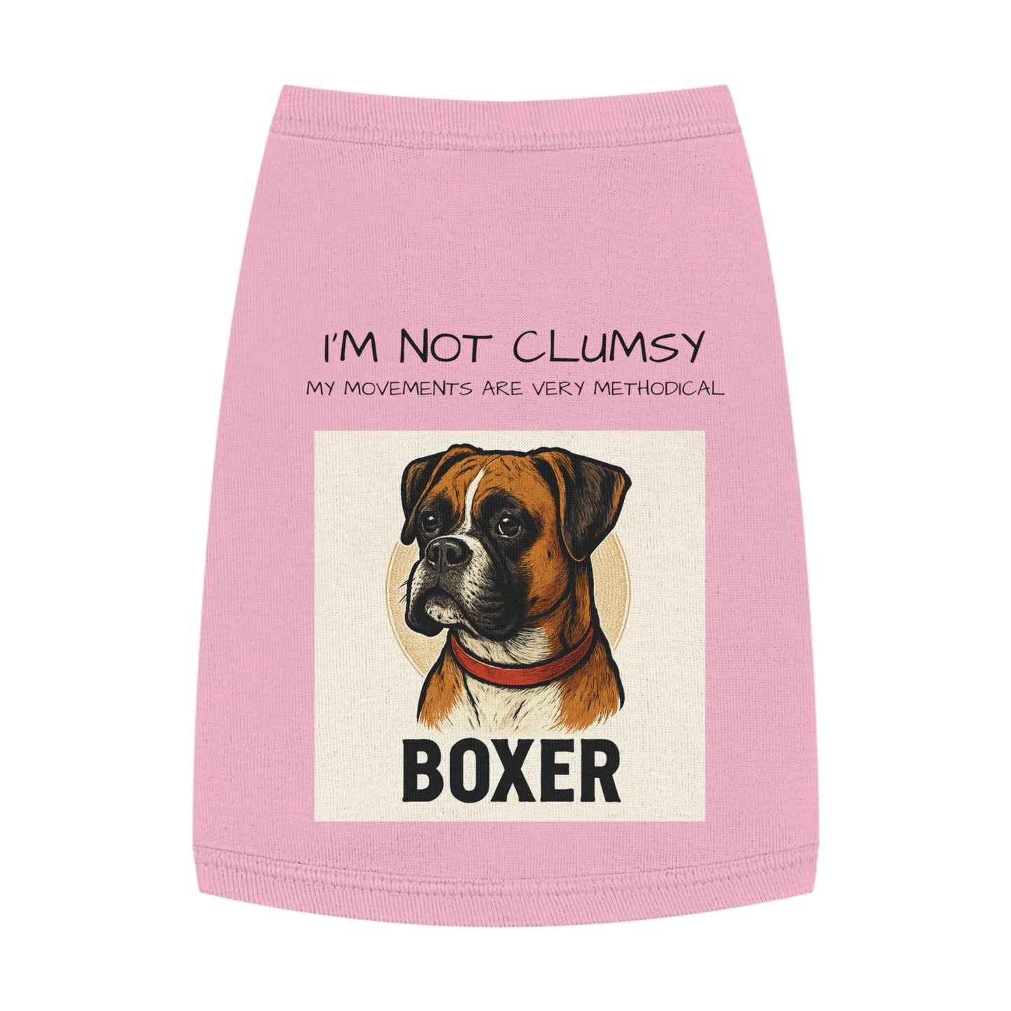 Stylish Boxer Pet Tank Top - Funny Dog Apparel, Perfect for Daily Walks, Pet Parties, Summer Fun, Gifts for Dog Lovers