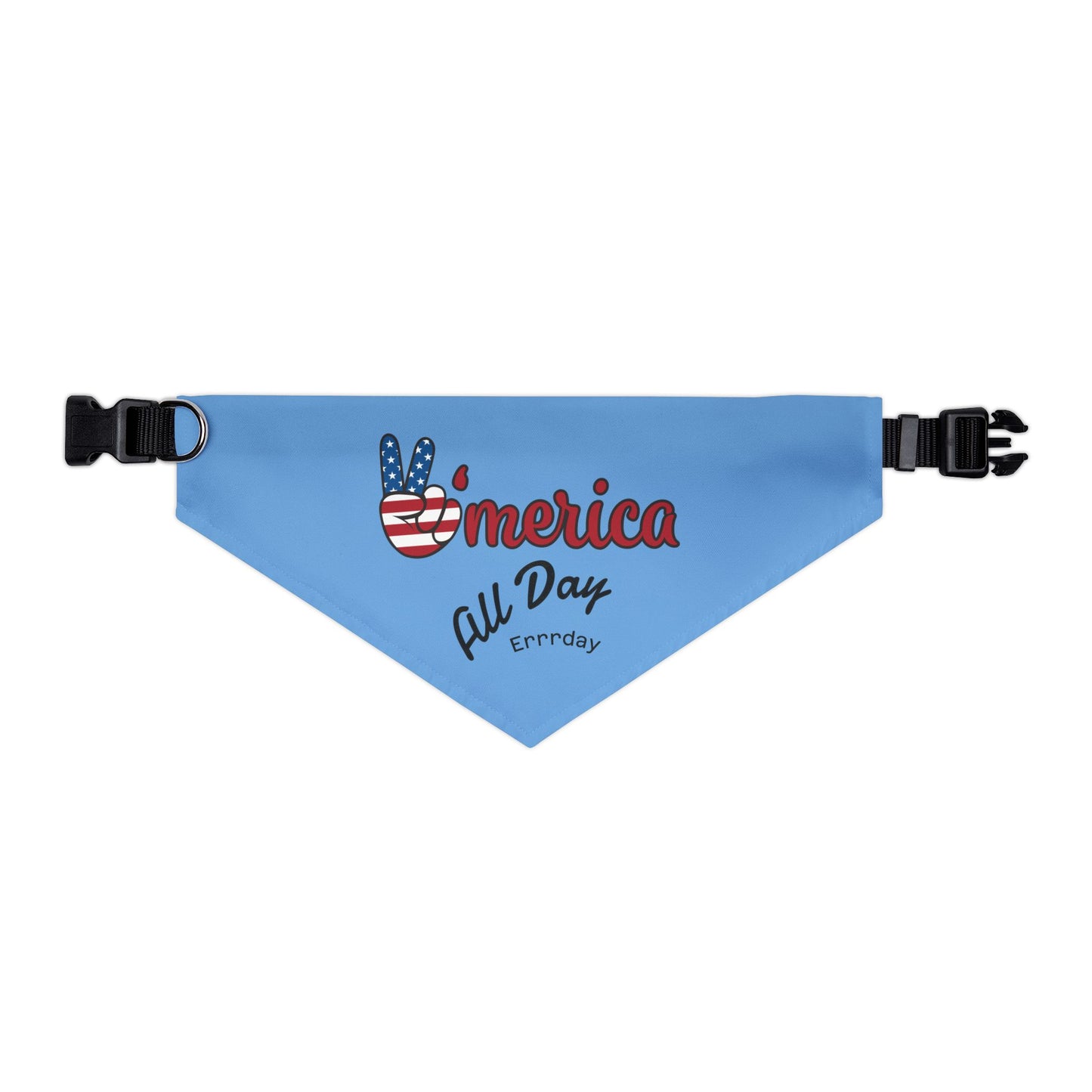Patriotic Pet Bandana | 'Merica All Day Errrday, Dogs Have Pride Too