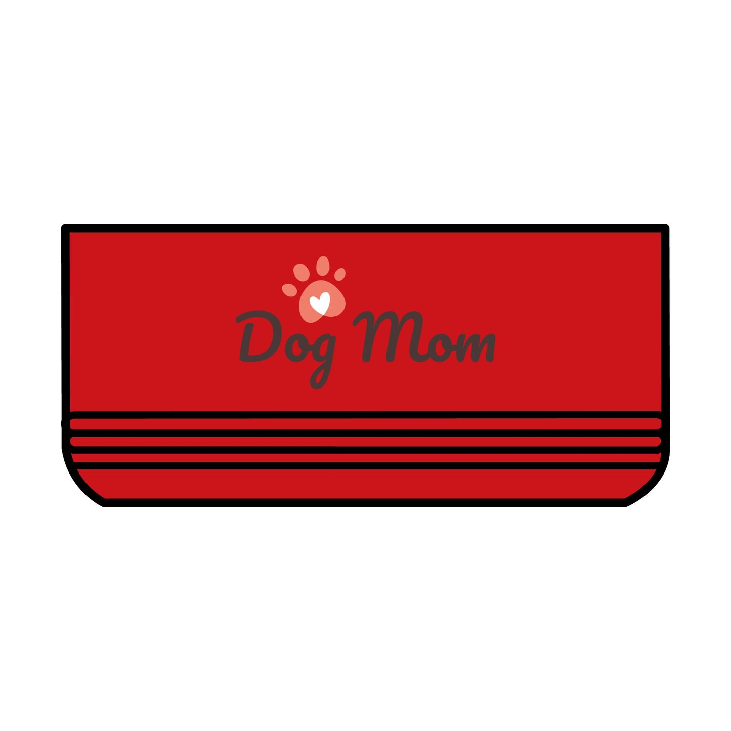 Dog Bowl for Dog Moms | Pet Feeding Dish for Dog Owners | Gift for Pet Lovers, Dog Mom Gift, Dog Bowl, 18oz Pet Bowl