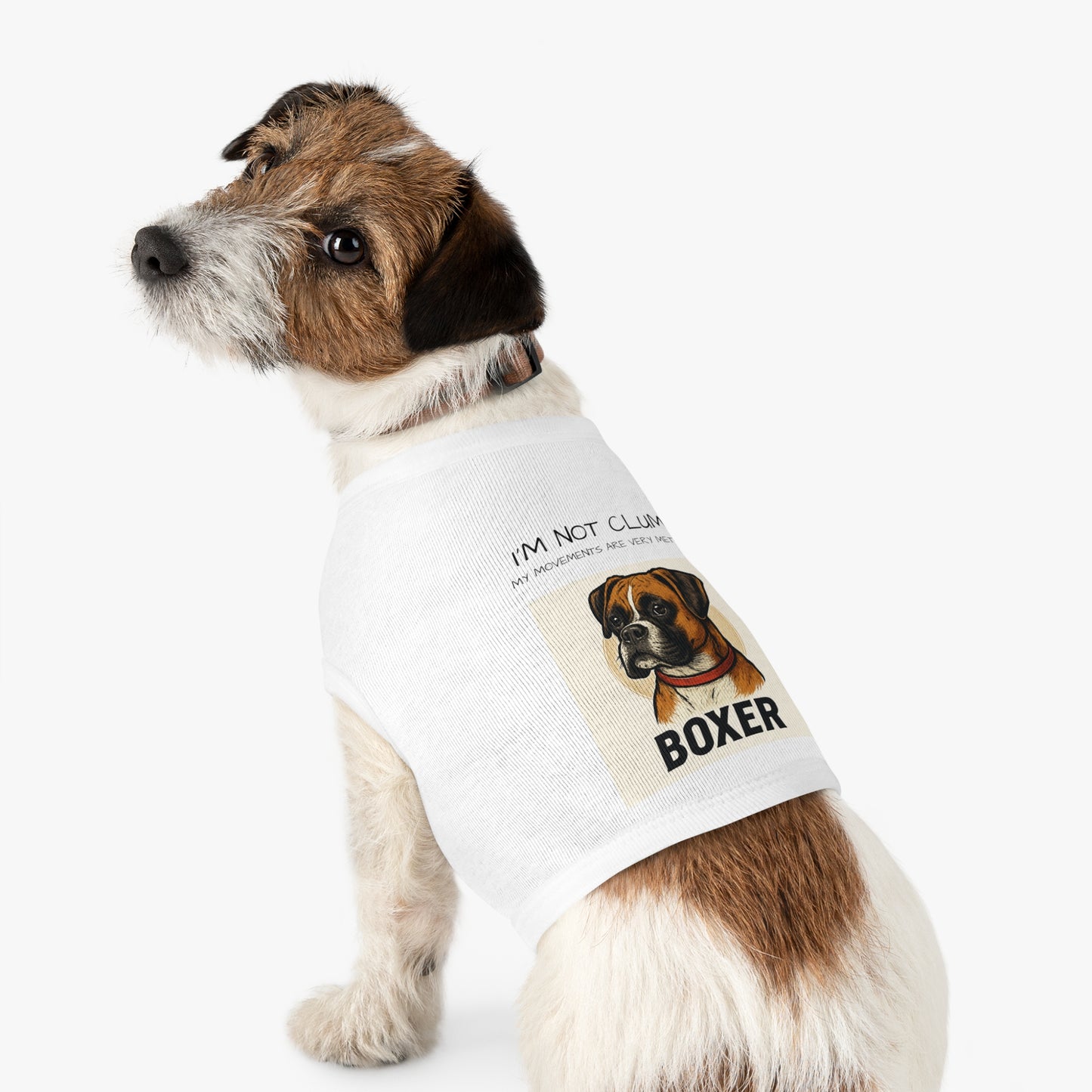 Stylish Boxer Pet Tank Top - Funny Dog Apparel, Perfect for Daily Walks, Pet Parties, Summer Fun, Gifts for Dog Lovers