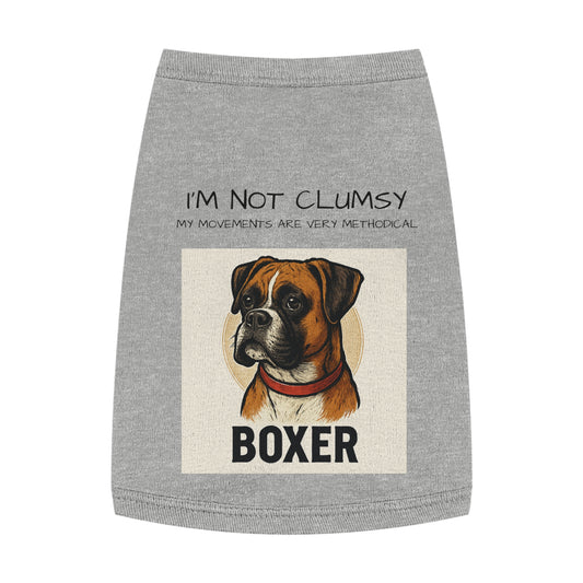 Stylish Boxer Pet Tank Top - Funny Dog Apparel, Perfect for Daily Walks, Pet Parties, Summer Fun, Gifts for Dog Lovers