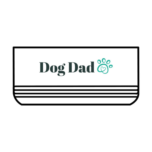 Dog Bowl for Dog Dads | Pet Feeding Dish for Dog Owners | Gift for Pet Lovers, Dog Dad Gift, Dog Bowl, 18oz Pet Bowl